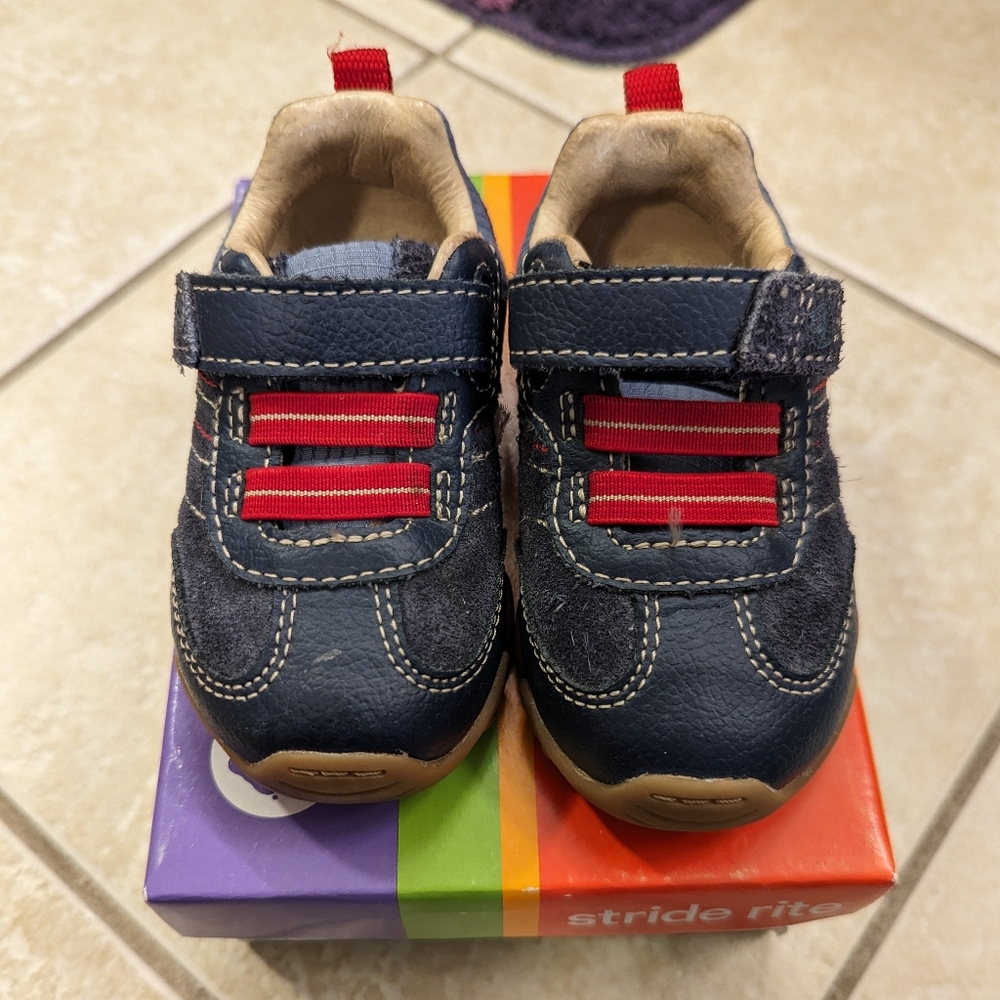 Stride Rite Prescott, 4W, blue